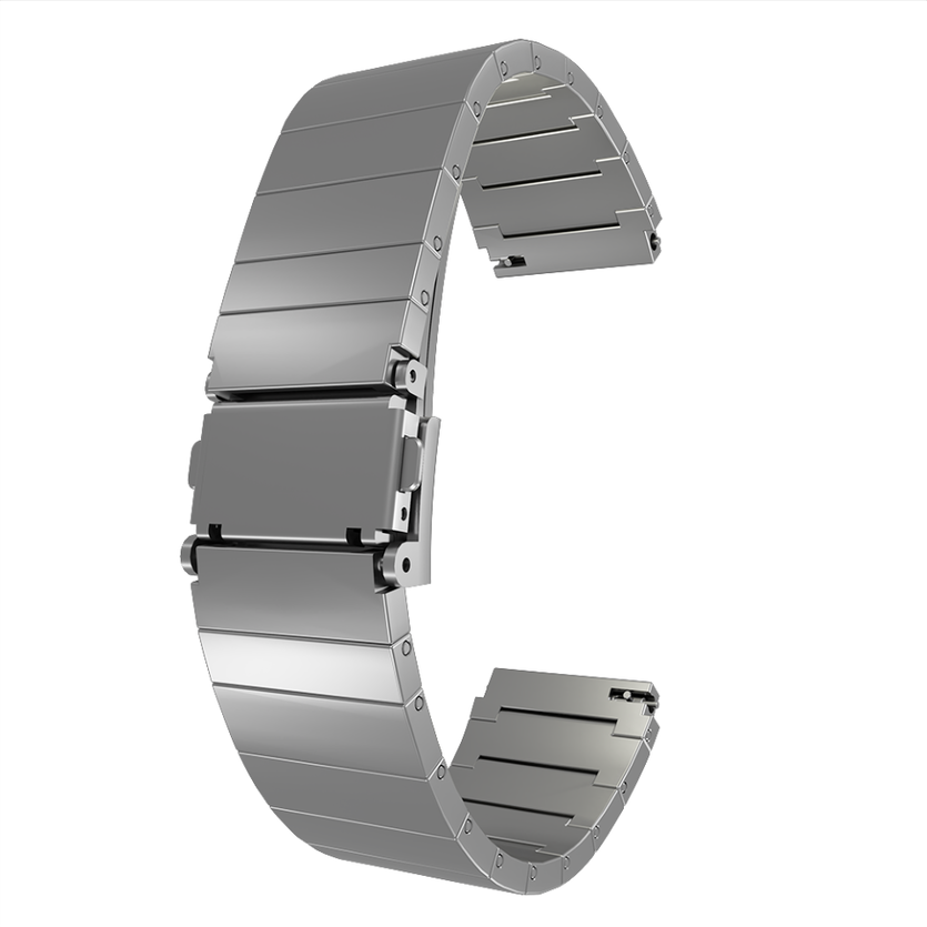 OnePlus Watch 3 Luxury Titanium Strap (Silver)