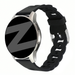 Bandz Withings Steel HR Sport Silicone Strap 'Chains' (Black)