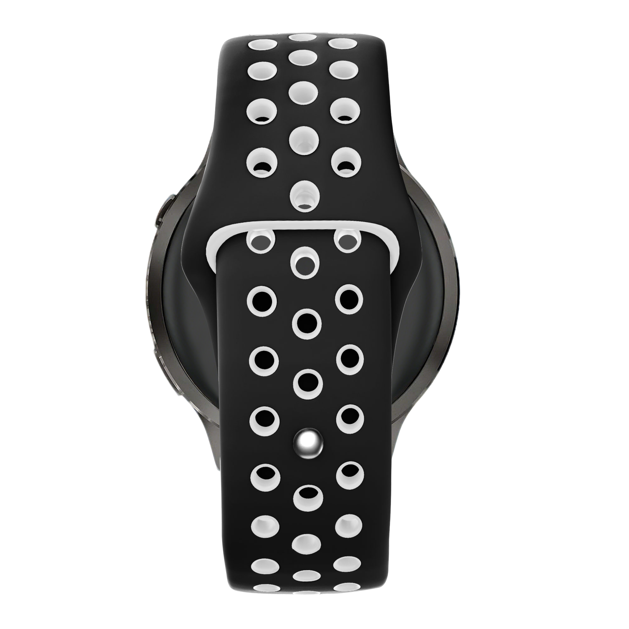 Bandz Garmin Vivomove 3 Sport Strap 'Deluxe' (Black/White)