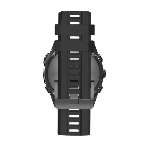 Bandz Garmin Quatix 5 / 6 / 7 Silicone Strap 'Classic' (Black)