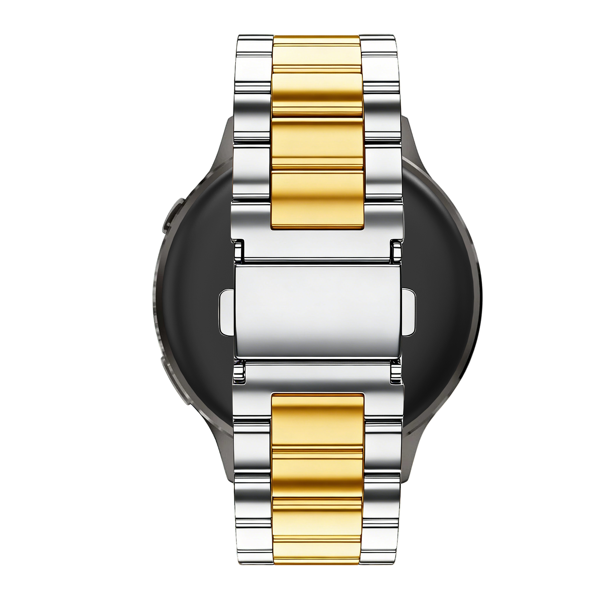 Bandz Garmin Forerunner 255s Steel Strap 'Classic' (Silver/Gold)