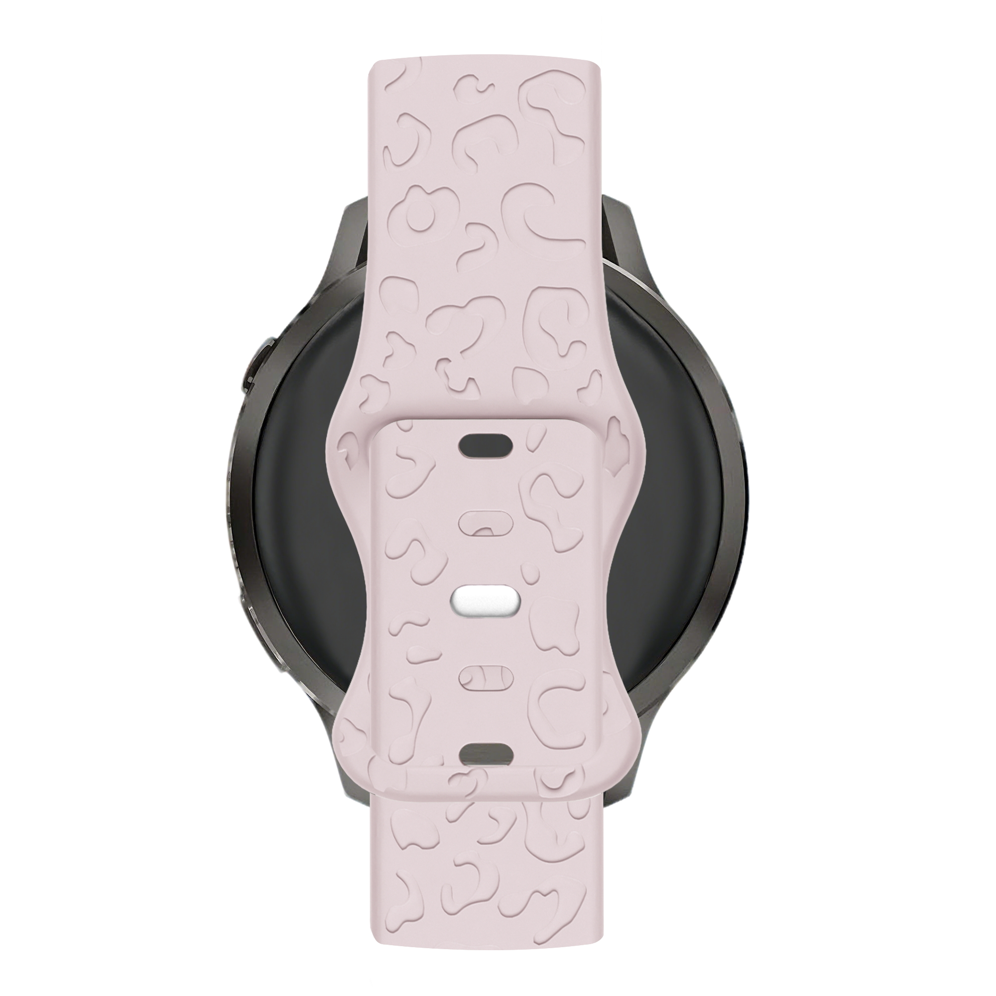 Bandz Garmin Forerunner 570 - 42mm Silicone Strap 'Leopard' (Pink)