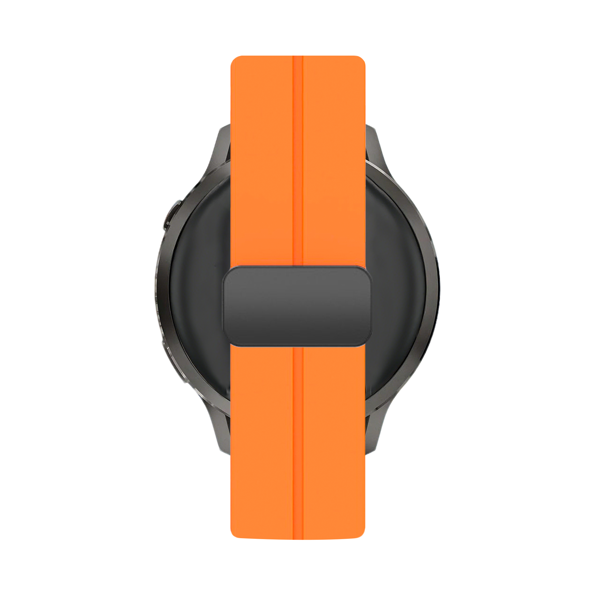 Bandz Garmin Vivomove HR Silicone Strap with D-Buckle (Orange)