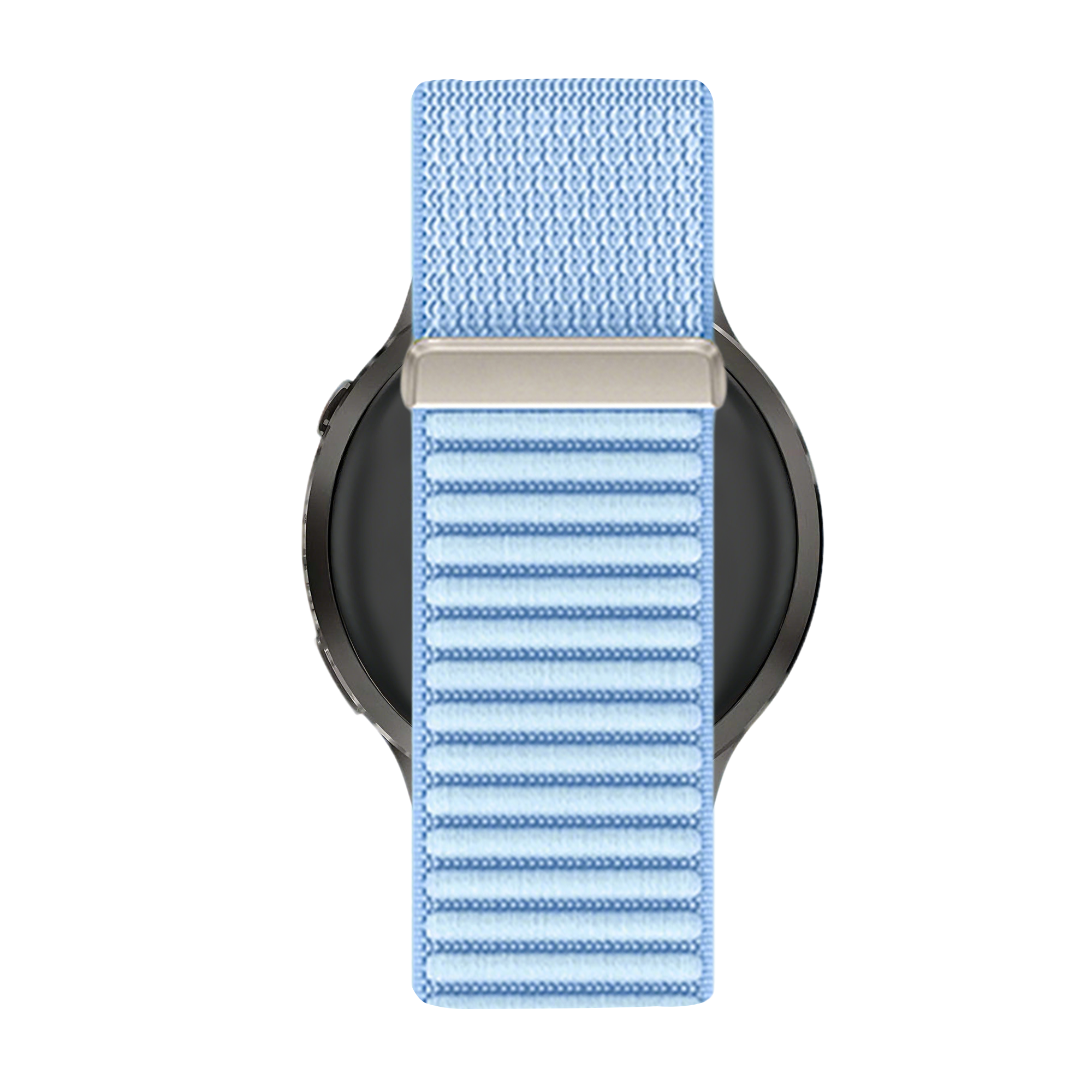 Bandz Garmin Forerunner 645 Nylon Strap 'Wave' (Light Blue)