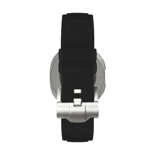 Bandz Samsung Galaxy Watch 8 - 40mm Silicone Strap 'Luxe Liquid' (Black)
