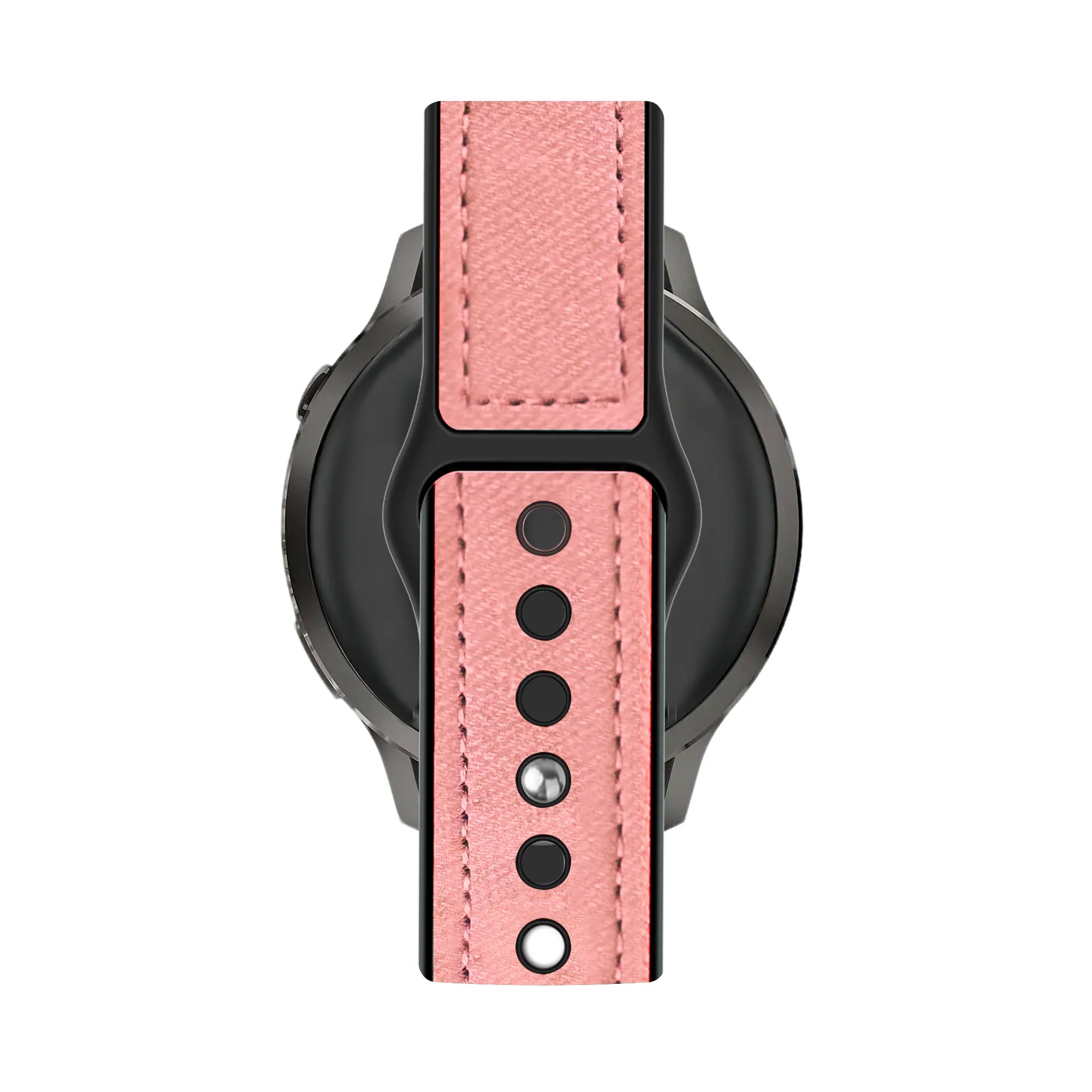 Bandz Garmin Vivoactive 3 Leather Strap 'Hybrid' (Pink)