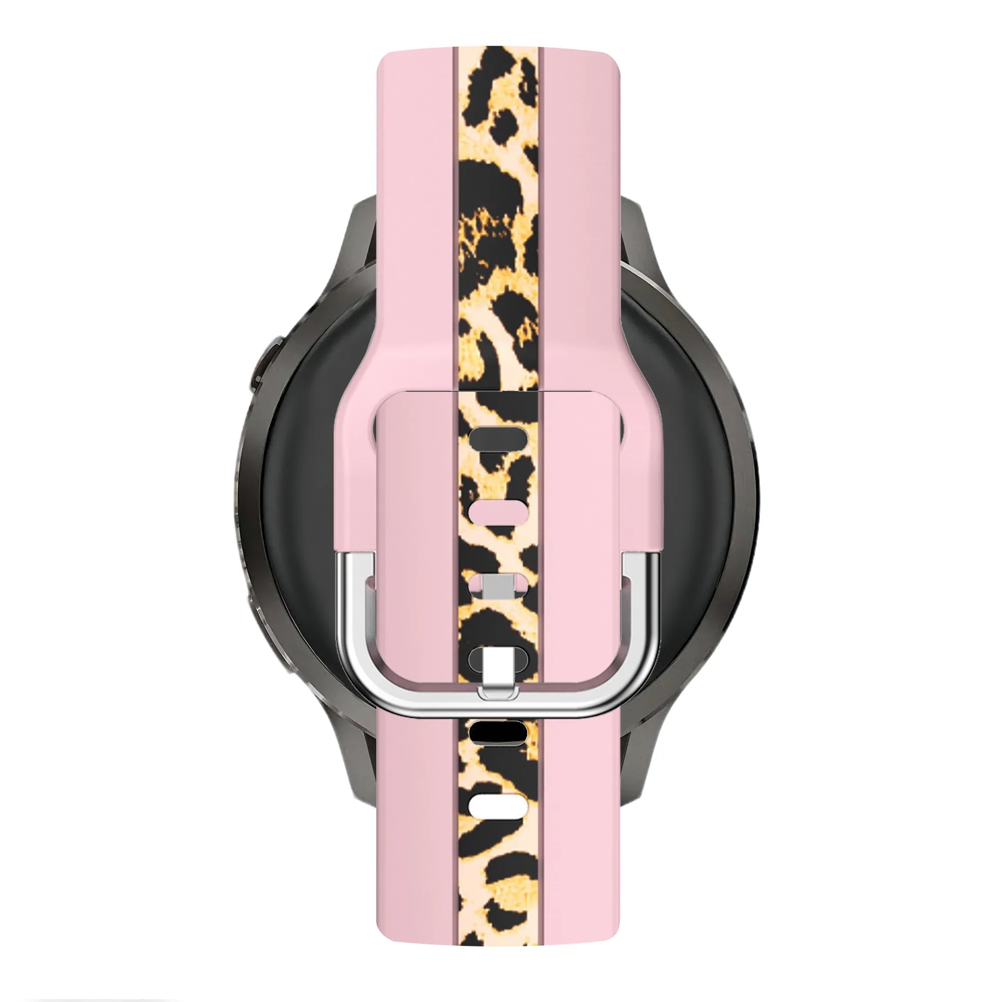Bandz Garmin Forerunner 70 Dual Leopard Strap (Light Pink)