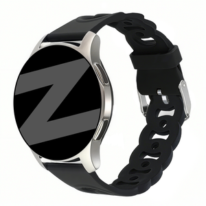 Bandz Xiaomi Amazfit GTS Silicone Strap 'Chains' (Black)