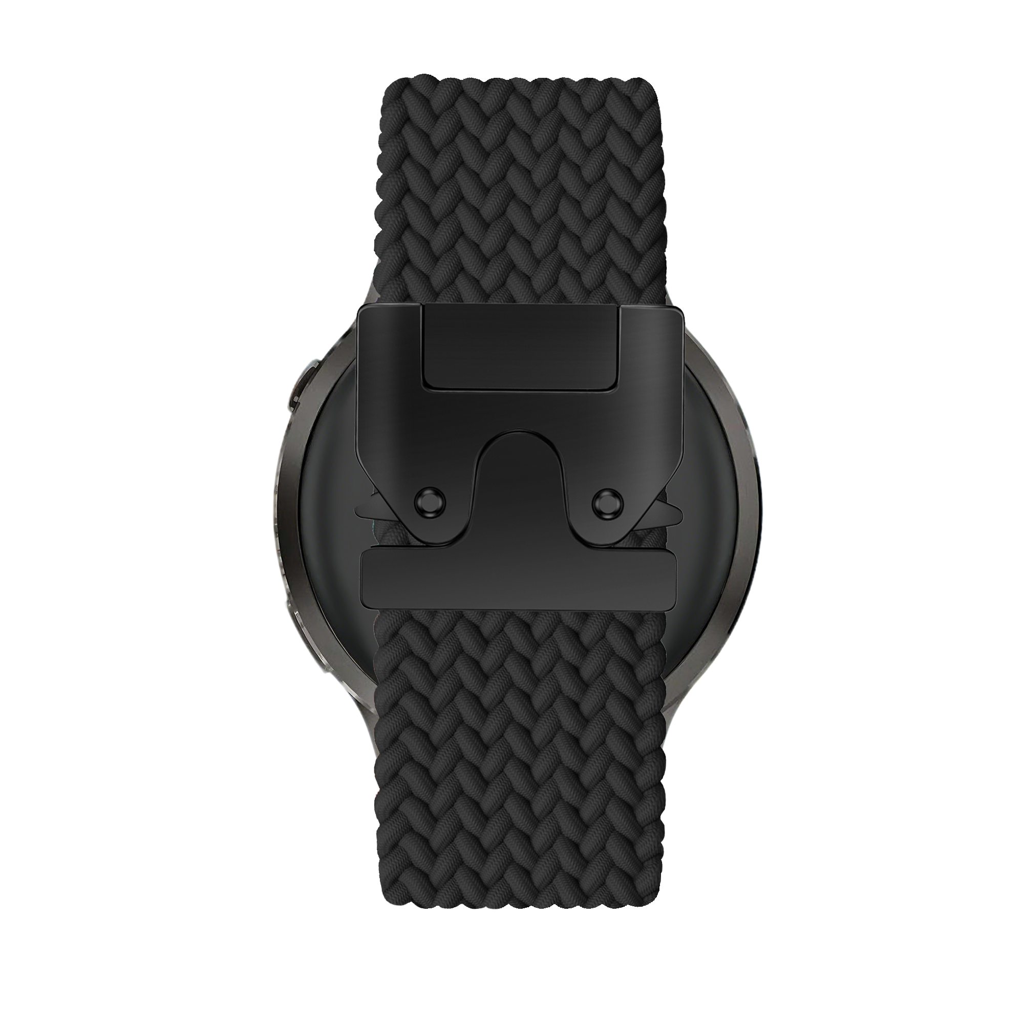Bandz Garmin Forerunner 265s Braided Strap 'Parachute' (Black)