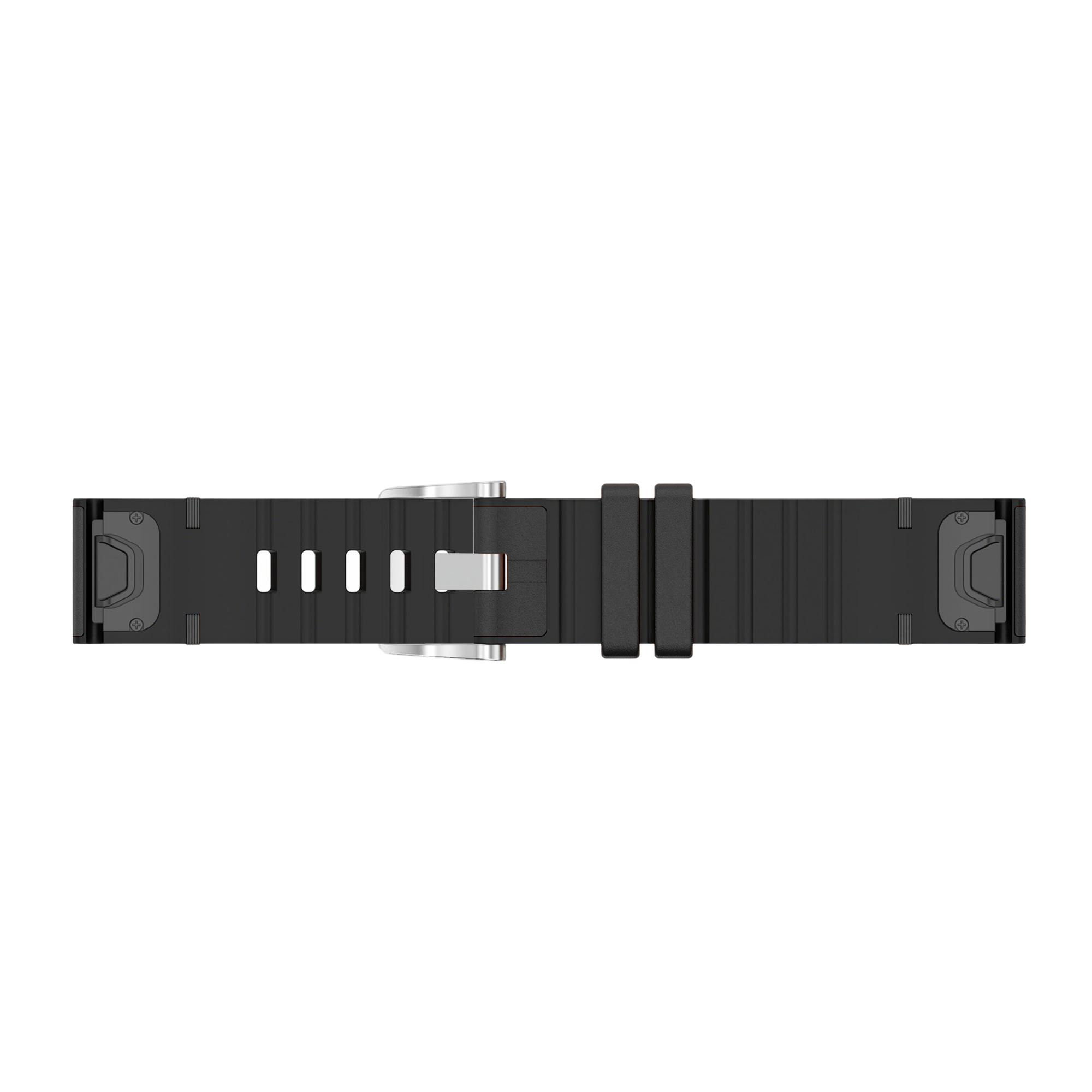 Garmin Fenix 8 - 51mm Leather Hybrid Strap (Black)