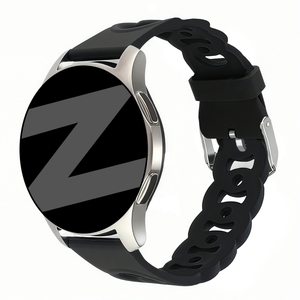 Bandz Polar Ignite 3 Silicone Strap 'Chains' (Black)
