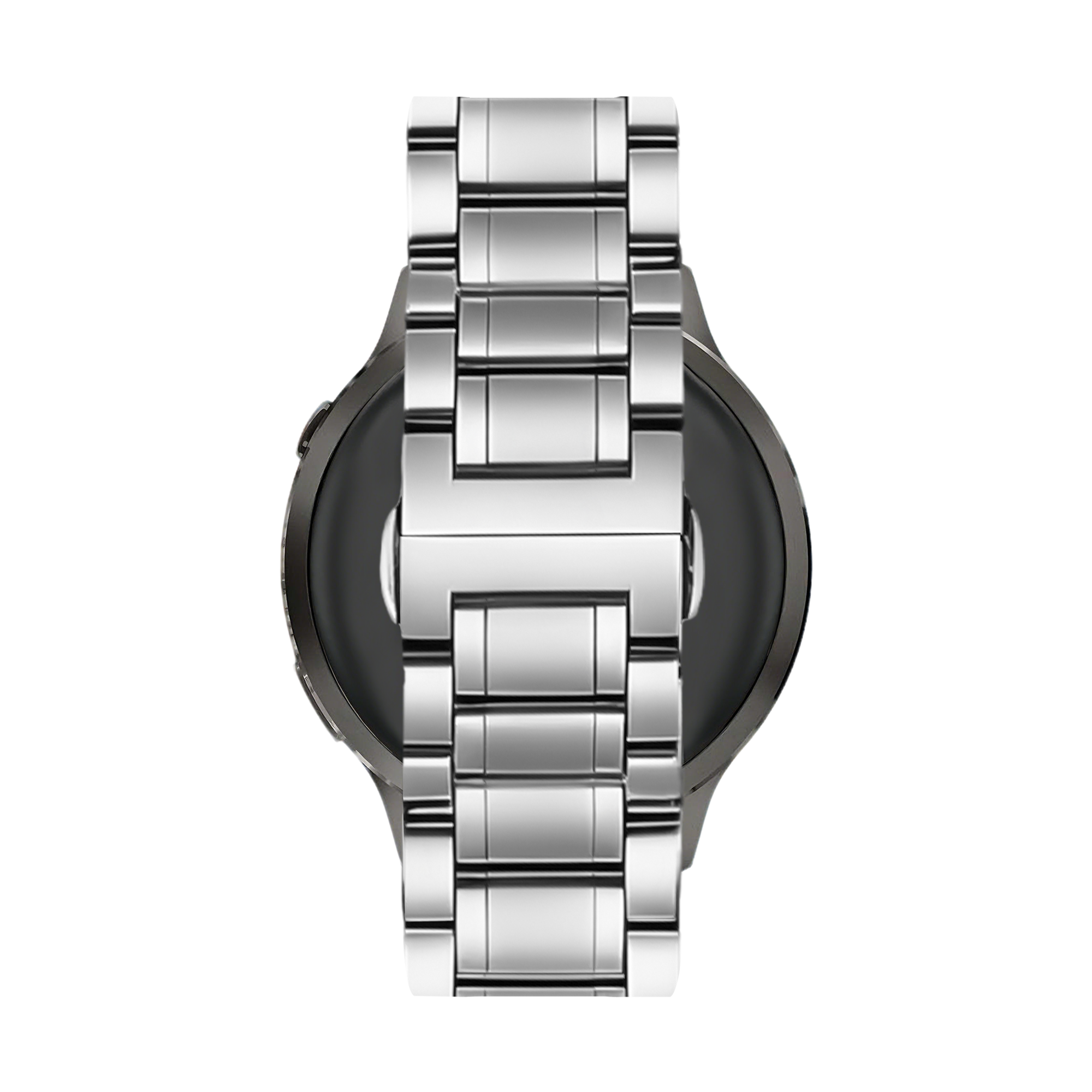 Bandz Garmin Bounce 2 Steel Link Strap 'Deluxe' (Silver)