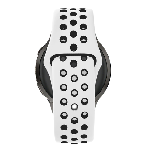 Bandz Garmin Bounce 2 Sport Strap 'Deluxe' (White/Black)