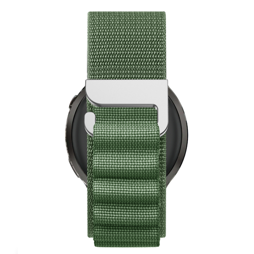 Bandz Garmin Vivoactive 4 Alpine Nylon Strap (Green)