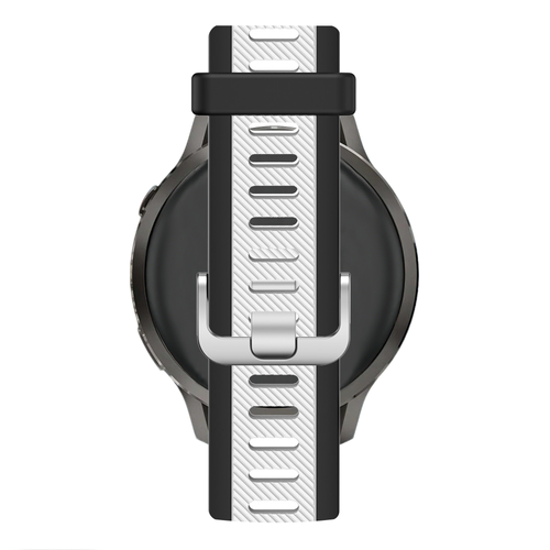 Bandz Garmin Approach J1 Dual Buckled Sport Strap (Black/White)