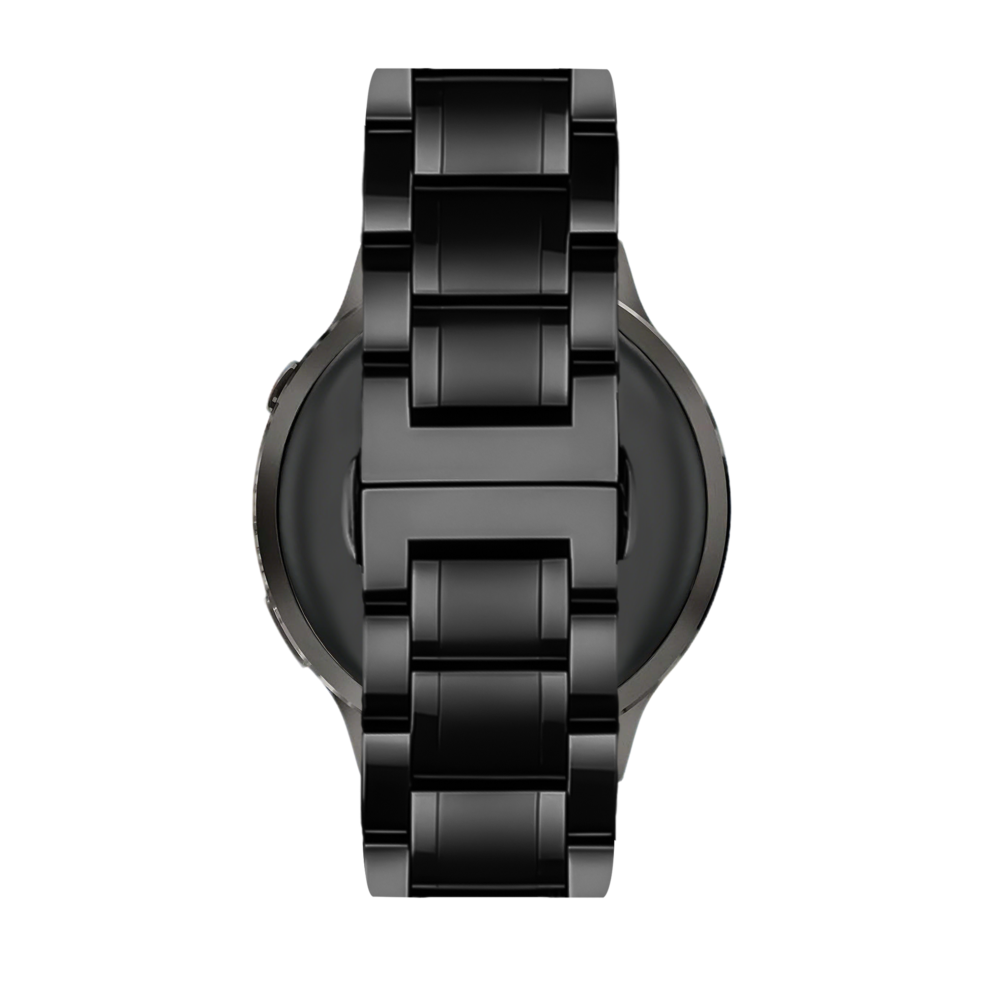 Bandz Garmin Forerunner 255s Steel Link Strap 'Deluxe' (Black)