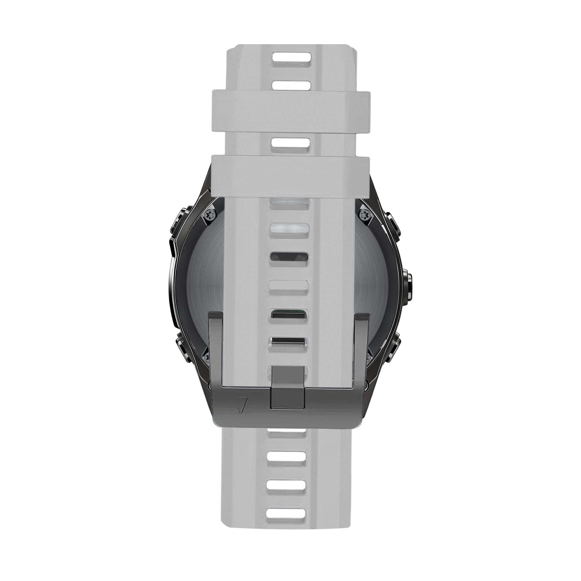 Bandz Garmin Instinct 3 - 45mm Silicone Strap 'Classic' (Grey)