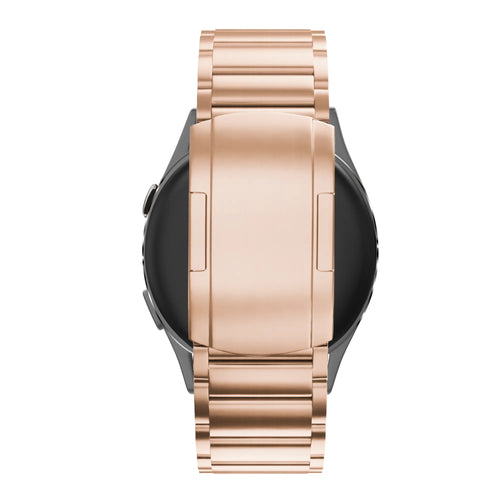 Bandz Garmin Forerunner 170 Titanium Link Strap (Rose Gold)