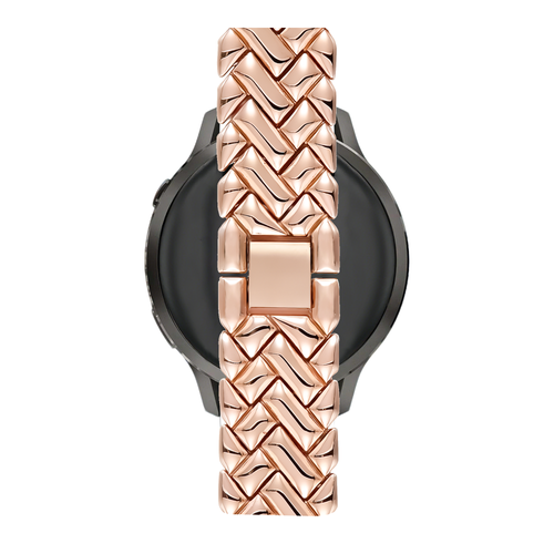 Bandz Garmin Vivomove 3s Metal Strap 'V-Type' (Rose Gold)