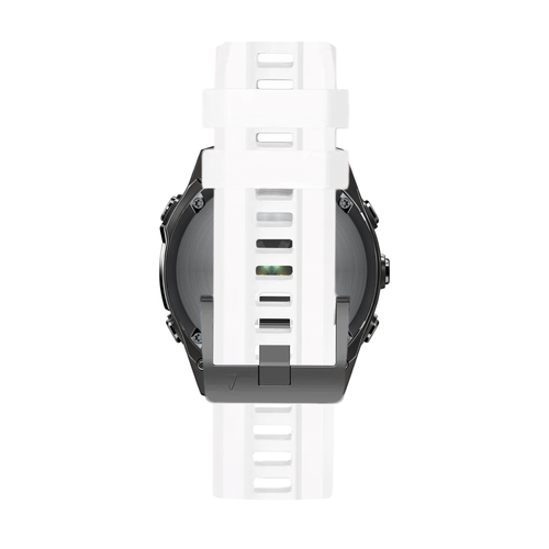 Bandz Garmin Quatix 8 Pro - 47mm Silicone Strap 'Classic' (White)