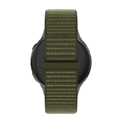 Bandz Garmin Forerunner 70 Nylon Loop Strap (Olive)