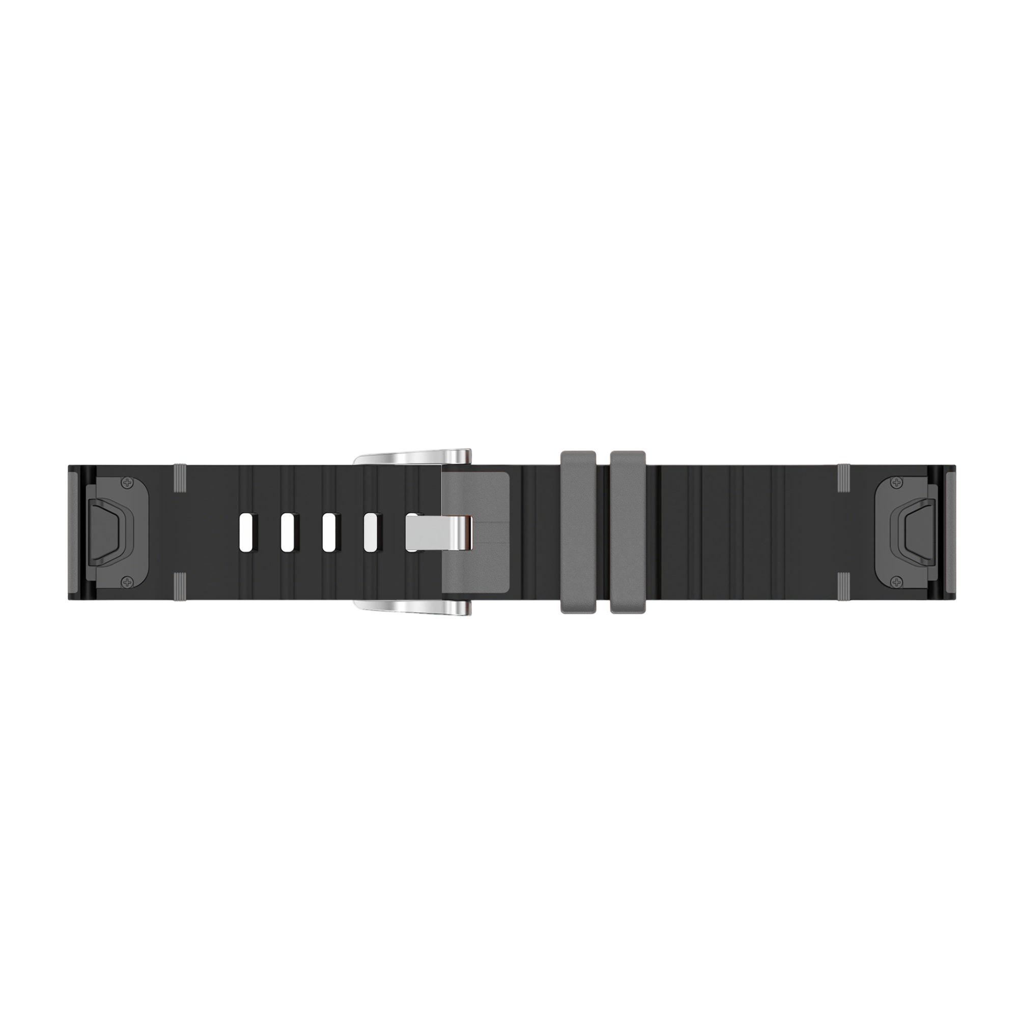 Garmin Fenix 8 - 51mm Leather Hybrid Strap (Grey)