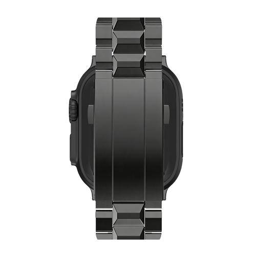 Bandz Apple Watch Ultra Titanium Strap 'Deluxe' (Black)