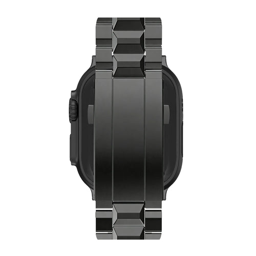 Bandz Apple Watch Titanium Strap 'Deluxe' (Black)