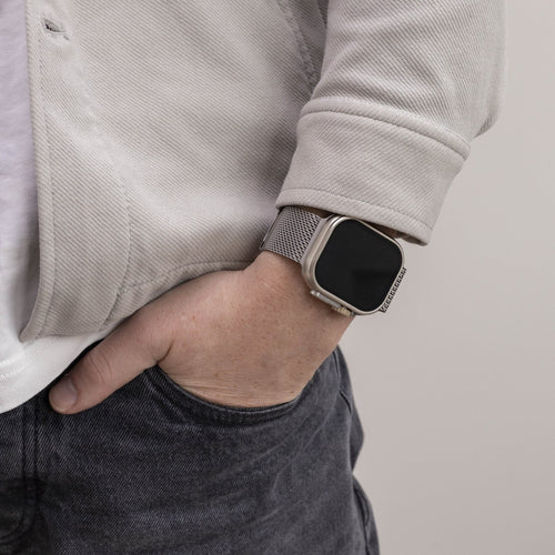 Apple Watch Ultra Titanium Milanese Strap (Titanium)