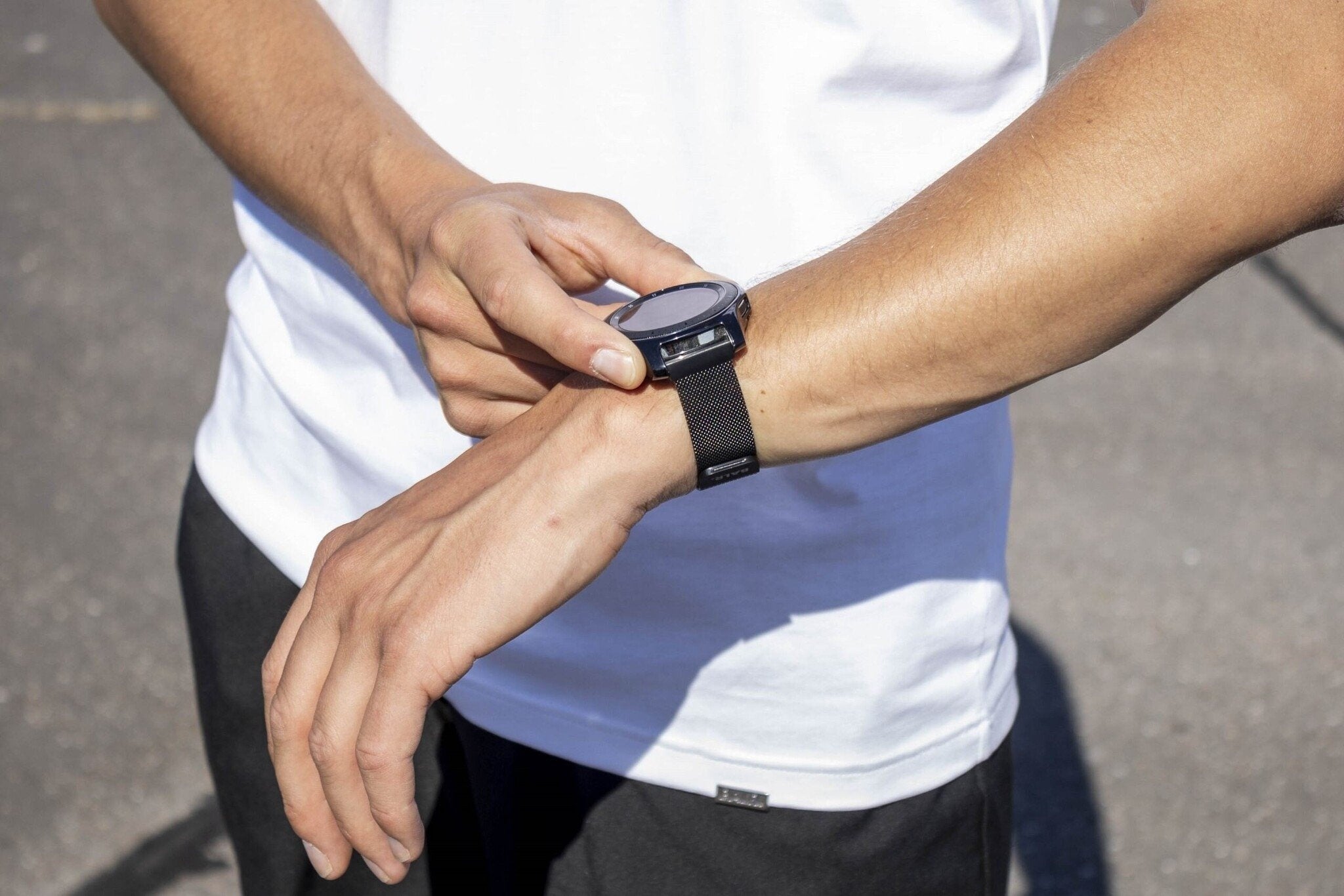 BALR Amazfit GTS 4 (mini) Milanese Strap (Black)