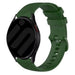 Samsung Galaxy Watch FE Premium Silicone Strap (Army Green)