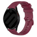 Coros Apex 46mm Premium Silicone Strap (Wine Red)