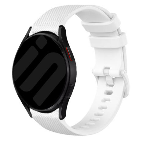 ICE Smart TKS Rectangular 1.41 Premium Silicone Strap (White)