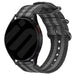 Samsung Galaxy Watch FE Nylon Strap with Buckle (Black/Gray)