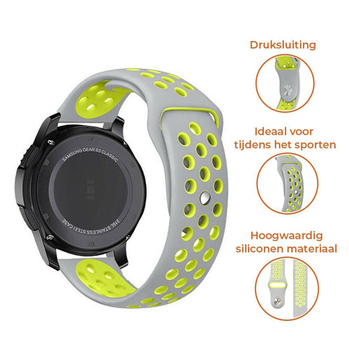 Suunto Race (S) Sport Strap (Grey/Yellow)