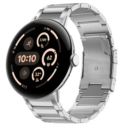 Google Pixel Watch 3 - 45mm Titanium Strap (Silver)