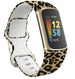 Lucky Leopard Fitbit Charge 6 Strap