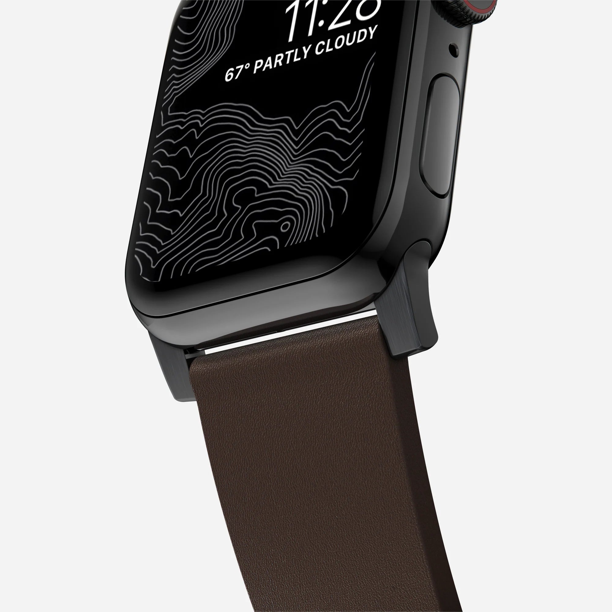 Nomad Active Pro Apple Watch Hybrid Strap (Brown/Black)