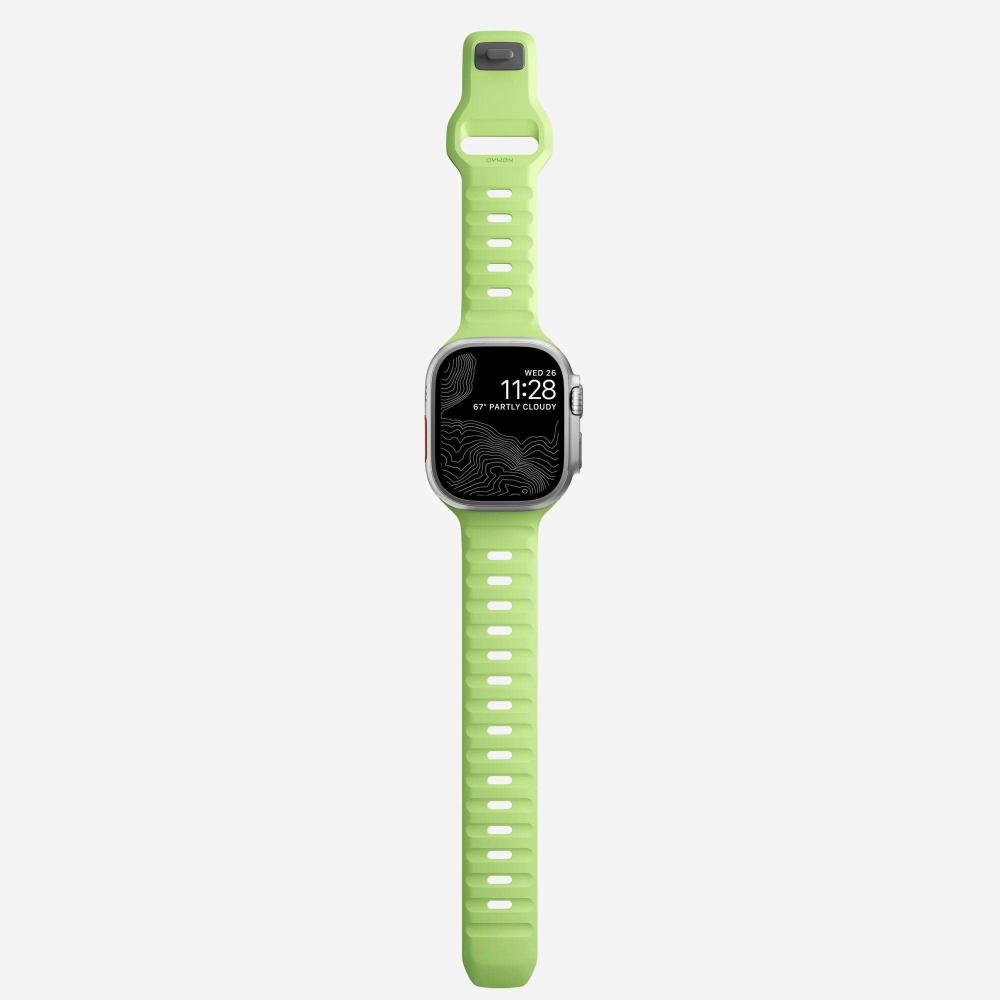 Nomad Sport Apple Watch Silicone Strap (Glow 2.0)