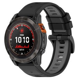 Garmin Instinct E - 45mm Sport Buckle Strap (Black/Grey)