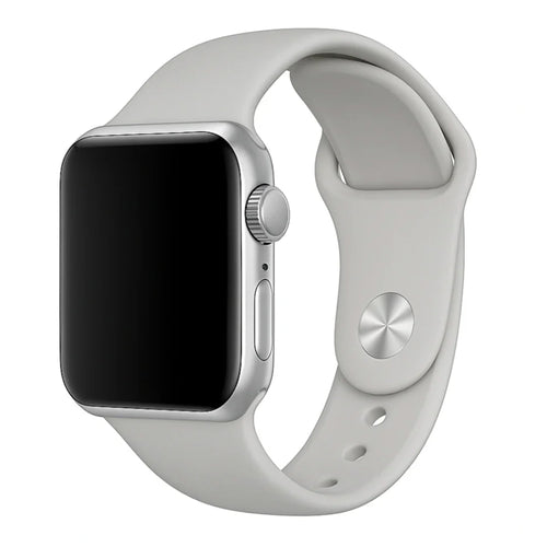 Apple Watch Silicone Strap (Grey)