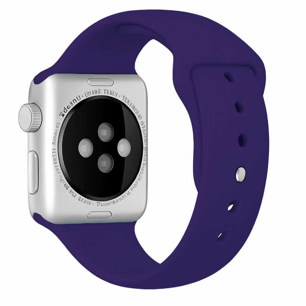Apple Watch Silicone Strap (Purple)