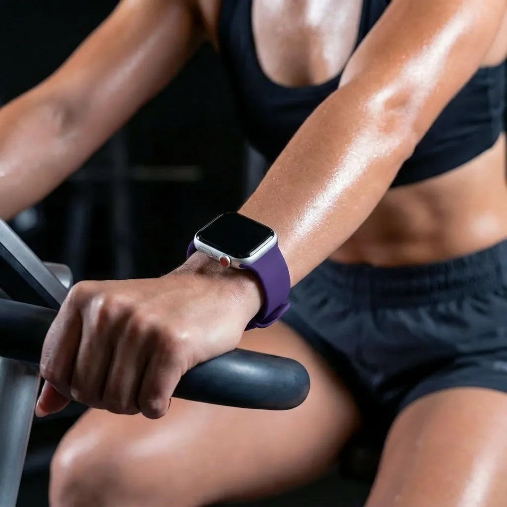 Apple Watch Silicone Strap (Purple)