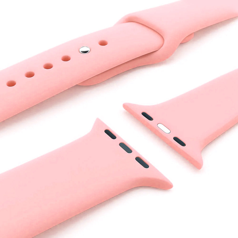 Apple Watch Silicone Strap (Pink)