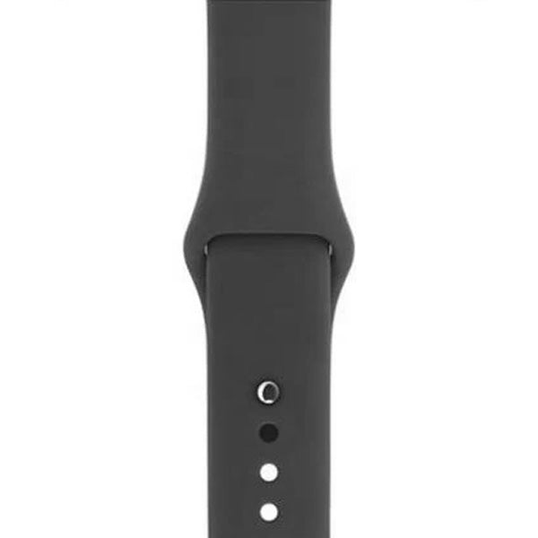 Apple Watch Silicone Strap (Black)