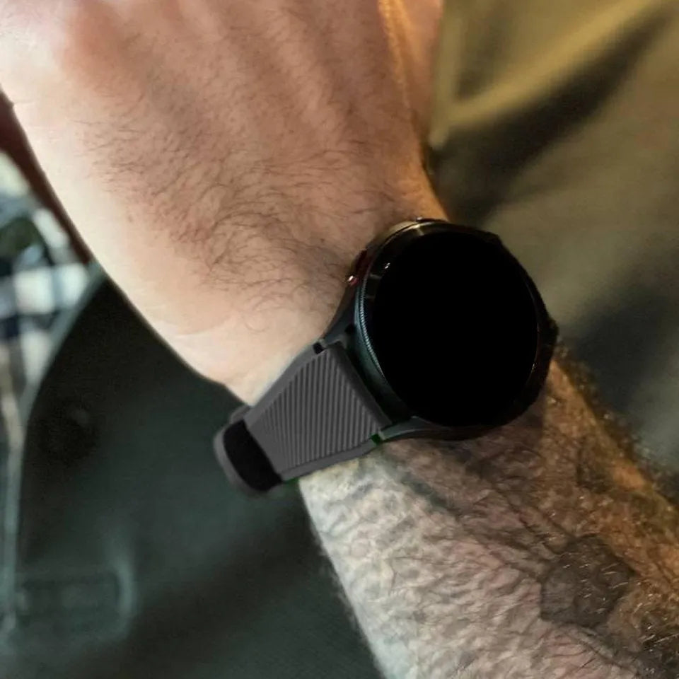 Polar Vantage M Twill Silicone Strap (Black)