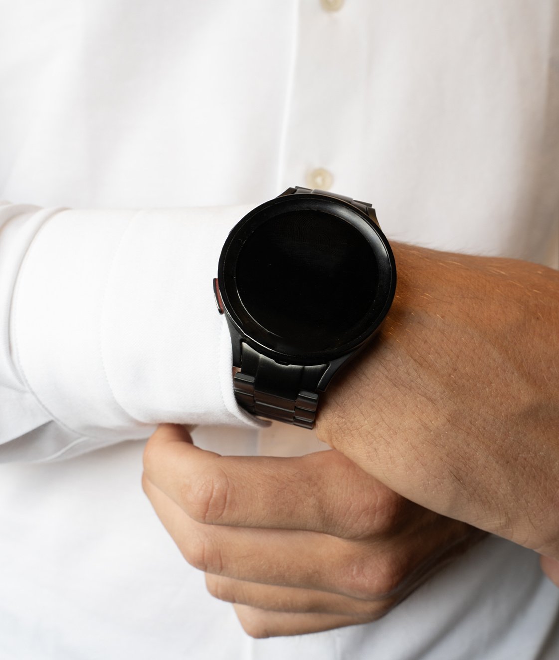 Polar Grit X Steel Strap (Black)