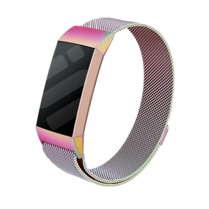 Fitbit Charge 4 Milanese Strap (Pearlescent)