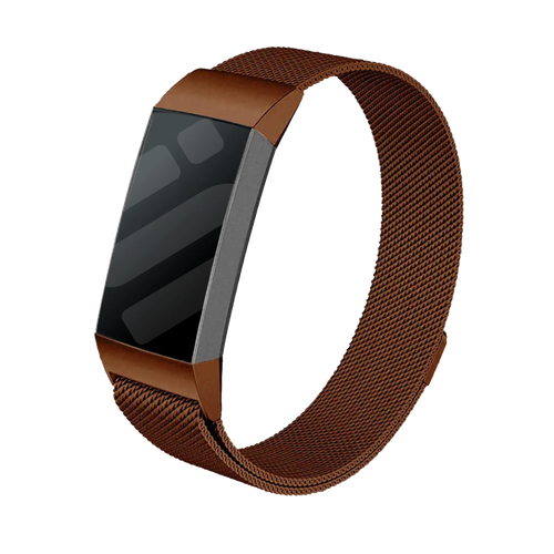 Fitbit Charge 4 Milanese Strap (Brown)