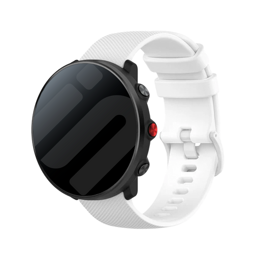 Polar Vantage M Silicone Strap (White)